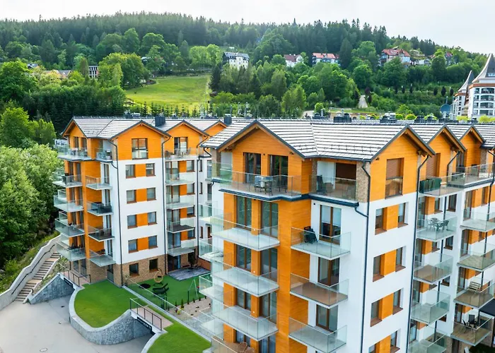 アパート Panorama Karkonoszy, Sun & Snow カルパッチ